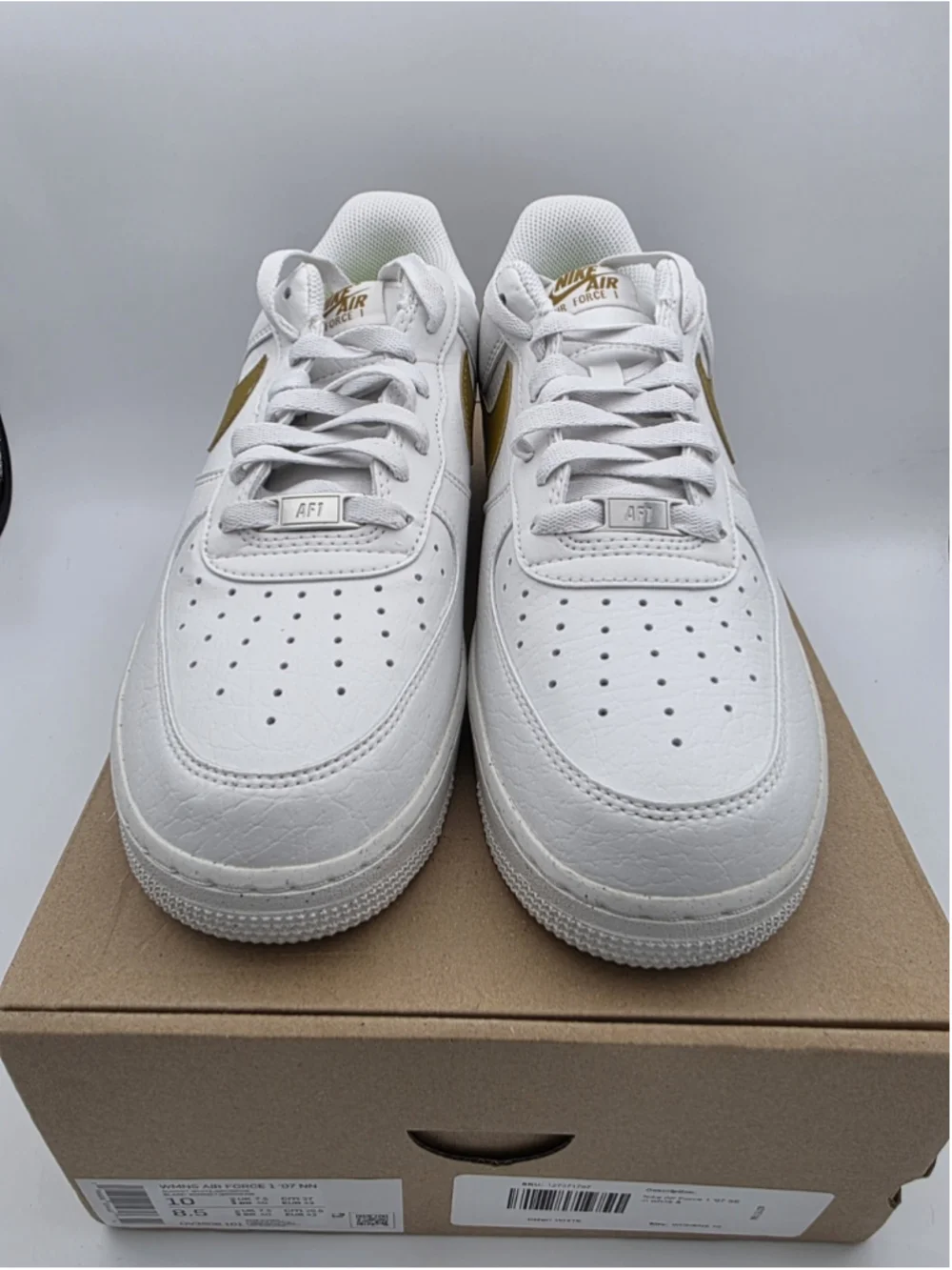 Nike Air Force 1 '07 Next Nature Women's Comfy Sneakers US 10 White DV3808-101